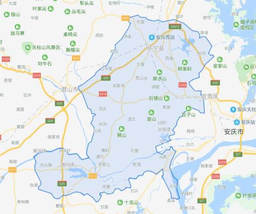 安徽怀宁县属于哪个市管辖（隶属于安徽省安庆市）