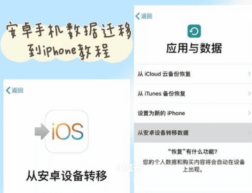小米换机苹果怎么换机（安卓手机数据怎么导入苹果）