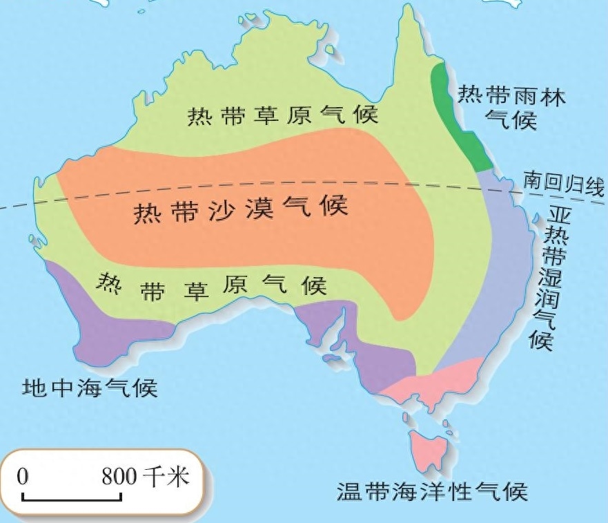 澳大利亚的城市和人口主要分布在哪里