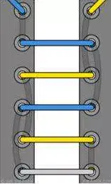 绑鞋带的花样系法（图解6种不同的系鞋带的方法）