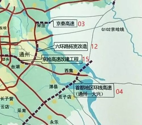 北京通州区属于几环城市（属于东五环到东六环之间）