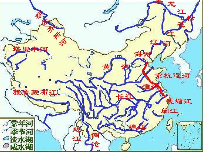 中国三大母亲河是哪几条（分别是长江、黄河、淮河）