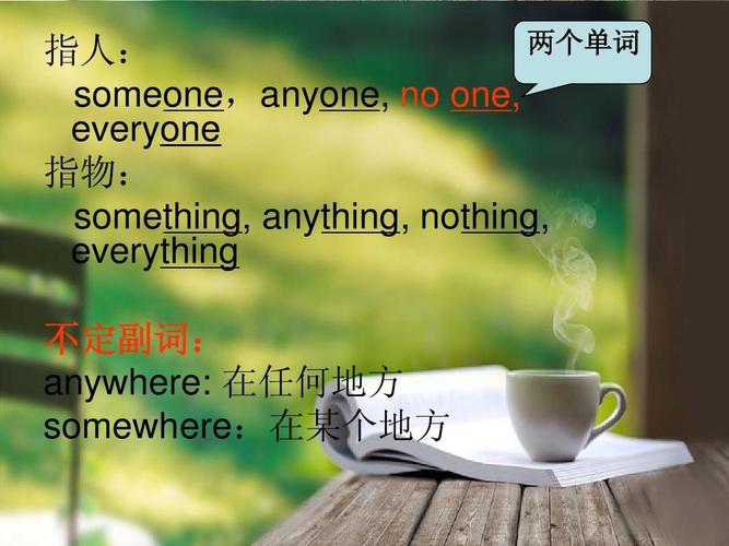 anyone和someone的区别和用法